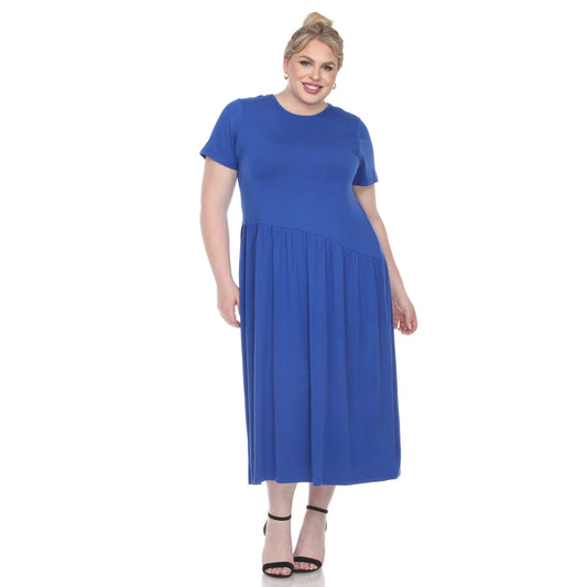DULANEY-Short Sleeves Maxi Dress